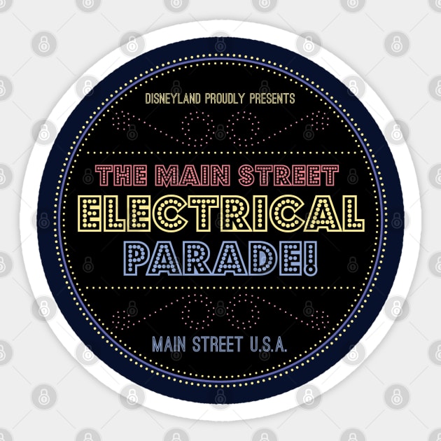 The Electrical Parade Sticker by Th3iPodM0N